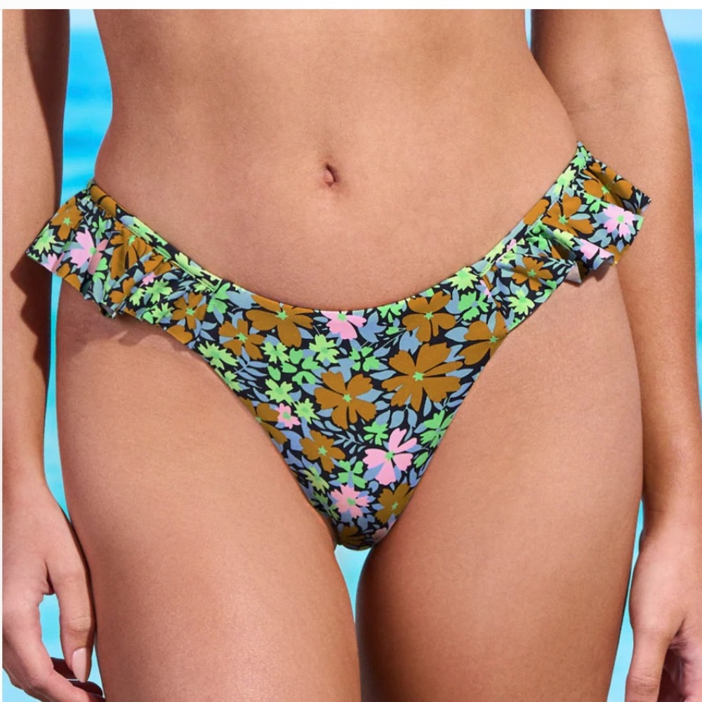 Maaji Blossom Kali Ruffle Bikini Bottom